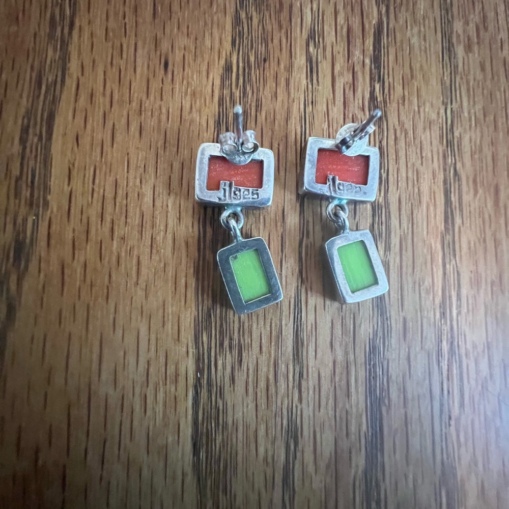 NEW Vintage Set Jessica Lee Designs 925 Bracelet and Earrings - Picture 8 of 8